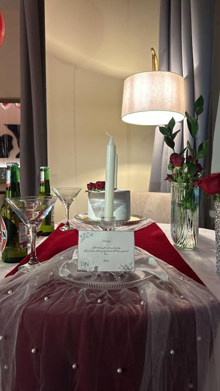 Nápoje v ubytování فندق جراند أوتيل للشقق المخدومة Grand Hotel Serviced Apartments