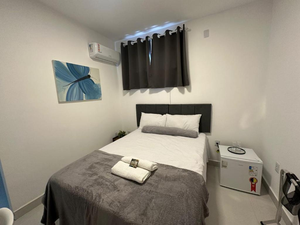 Postel nebo postele na pokoji v ubytování Torre Hotel
