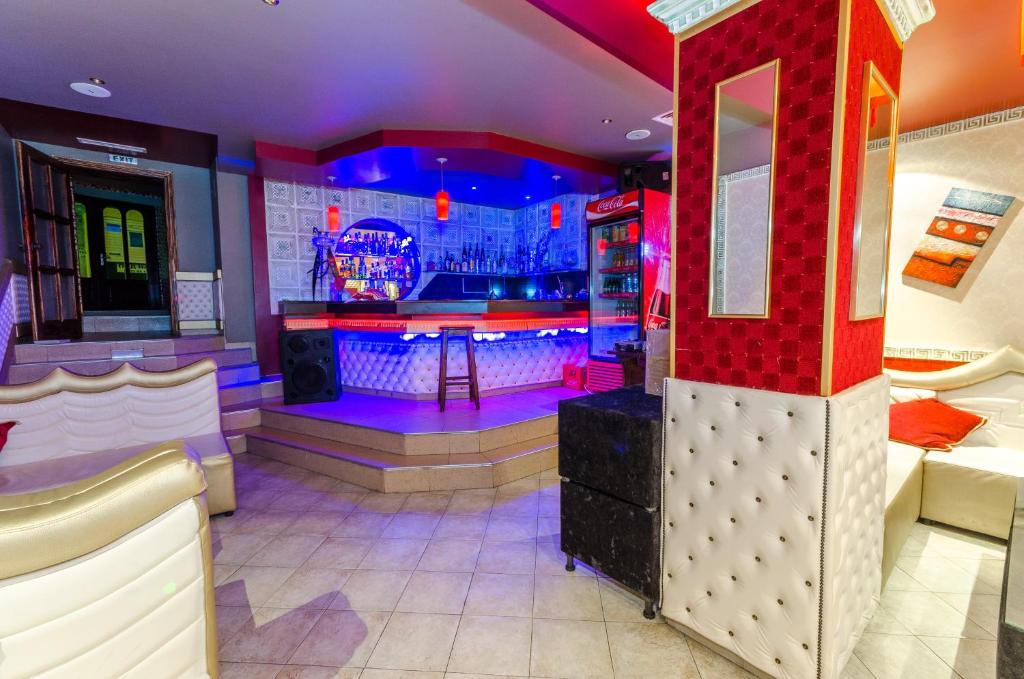 Posezení v ubytování Hotel Cosmos