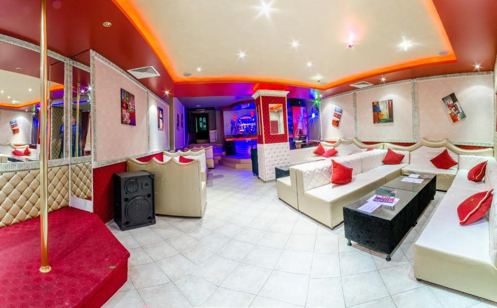 Posezení v ubytování Hotel Cosmos
