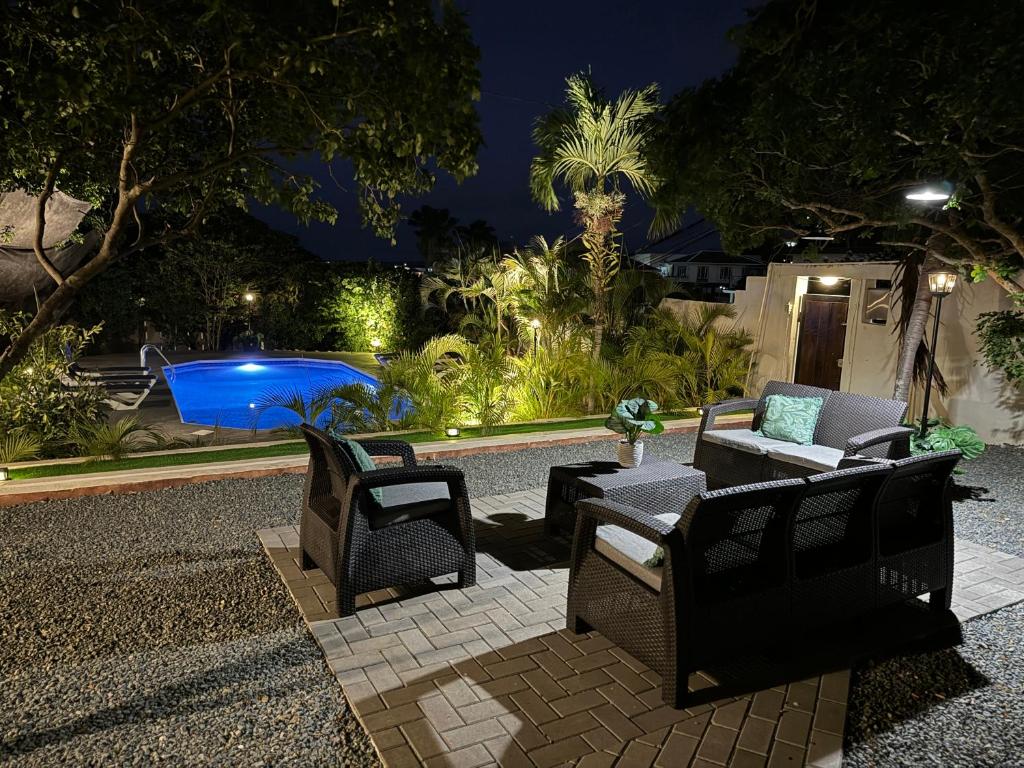 Πισίνα στο ή κοντά στο Villa Grand Jardin