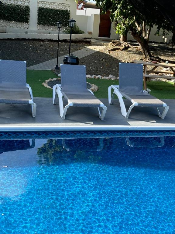 Πισίνα στο ή κοντά στο Villa Grand Jardin
