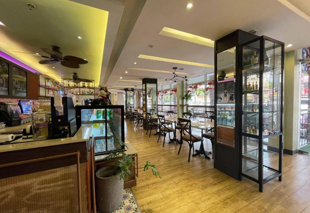 Restaurace v ubytování Bendix Hotel San Fernando powered by Cocotel