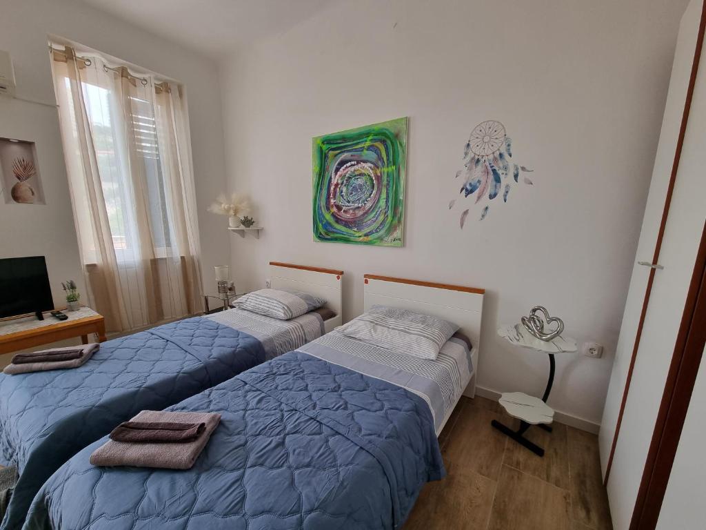 Posteľ alebo postele v izbe v ubytovaní ***Apartment Magic &SummerVibes***