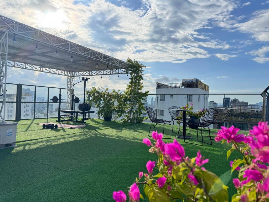 Zahrada ubytování Jolia Hotel Danang Beach