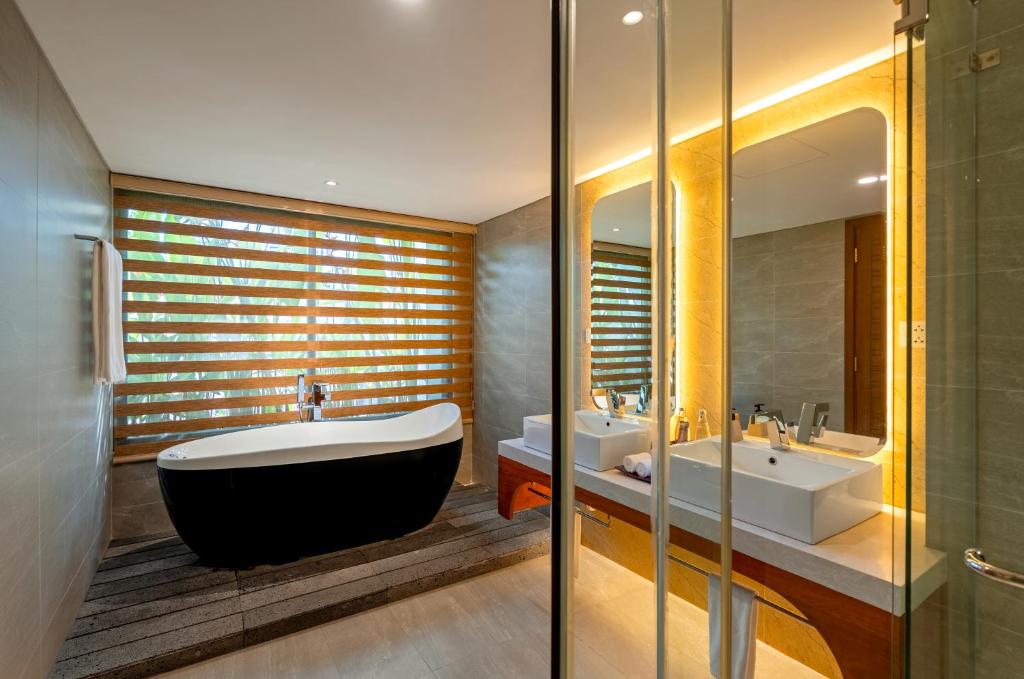 Koupelna v ubytování The Saga Hotel Hoi An