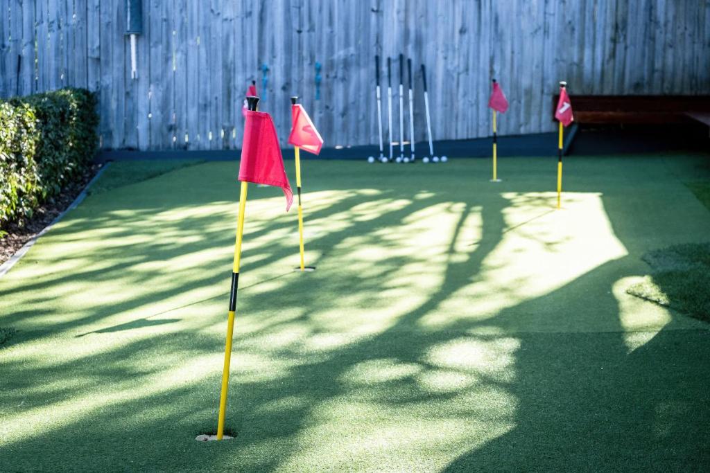 Golf v prázdninového domu nebo okolí