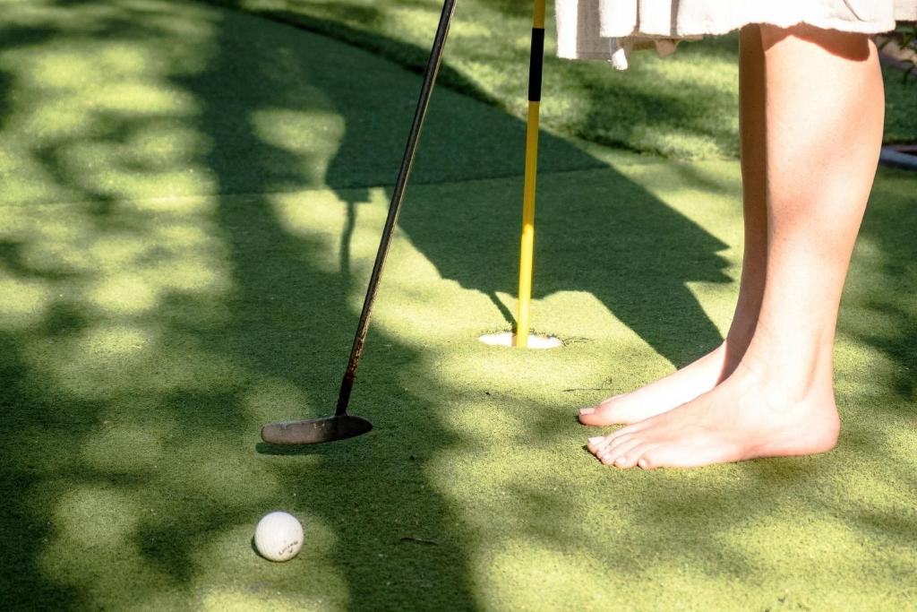 Golf v prázdninového domu nebo okolí