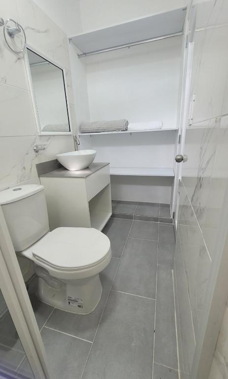 Koupelna v ubytování Casa Calina Hotel