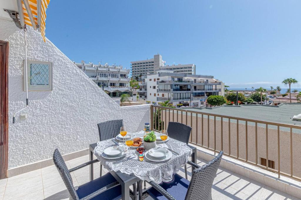Balkon lub taras w obiekcie Los Gigantes Tamara Apt By Dream Homes Tenerife