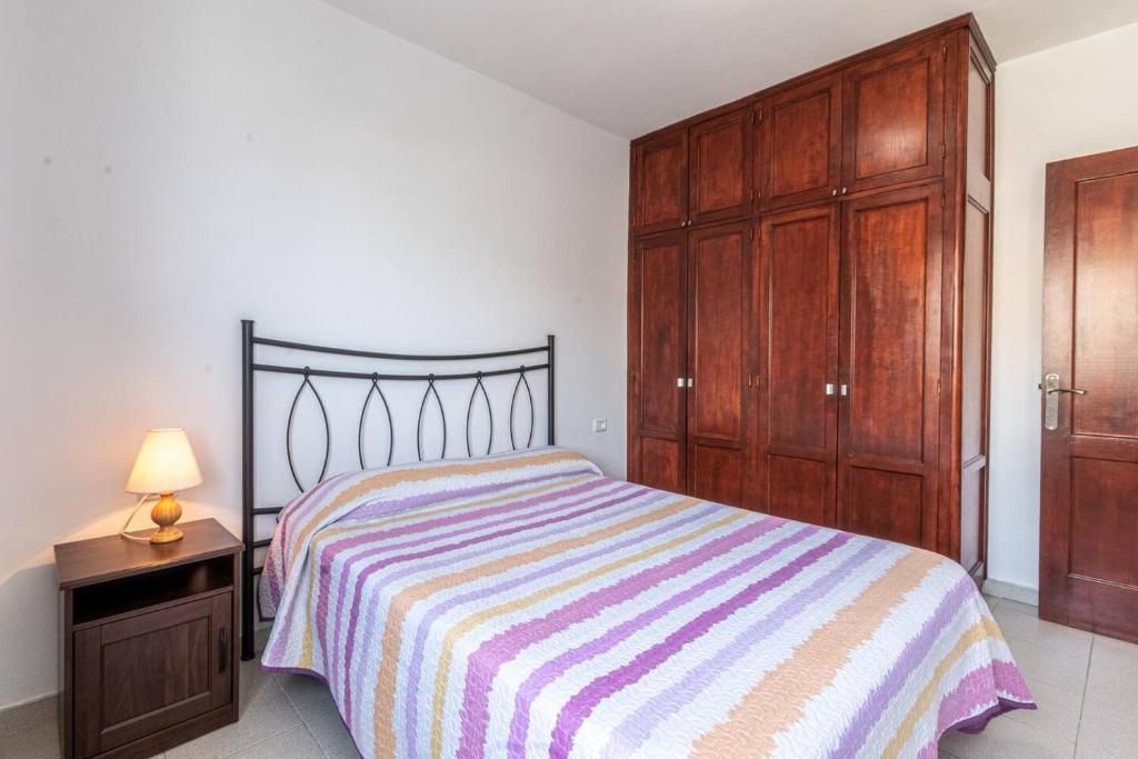 Posteľ alebo postele v izbe v ubytovaní Cozy 2b Apt By The Beach By Dream Homes Tenerife