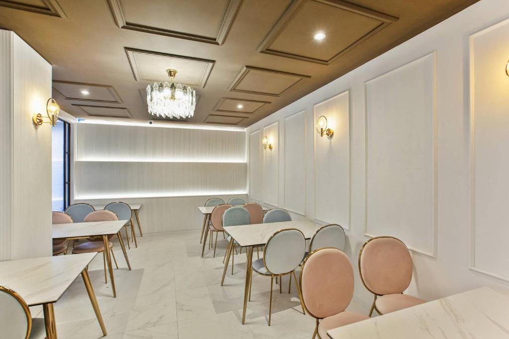 Posezení v ubytování Grazie Hotel Tanhyeon