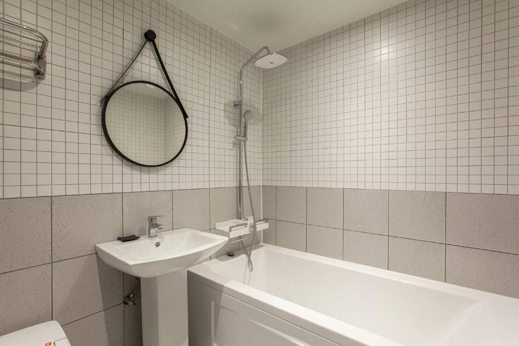 Koupelna v ubytování Grazie Hotel Tanhyeon