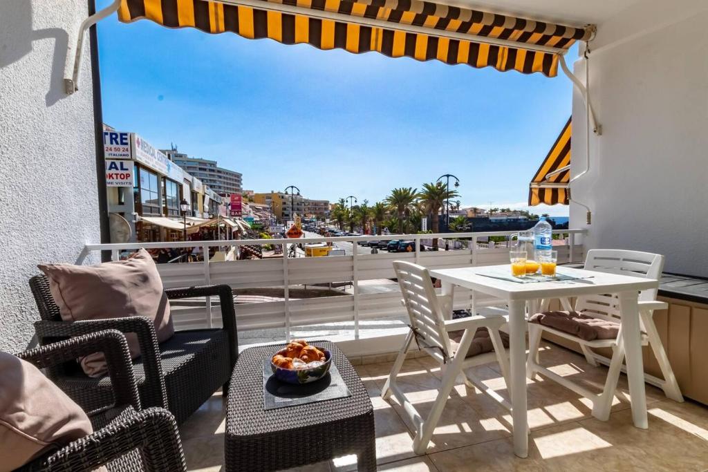 Balkón nebo terasa v ubytování Playa Arena Beach Apt By Dream Homes Tenerife