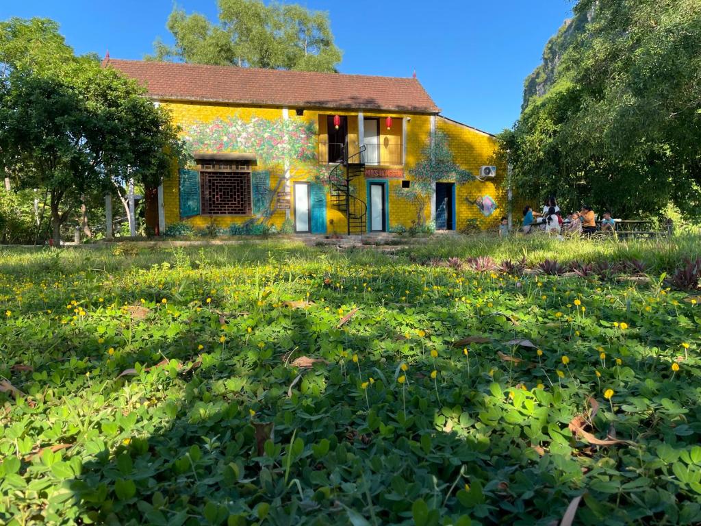 Zahrada ubytování Huy-Homestay