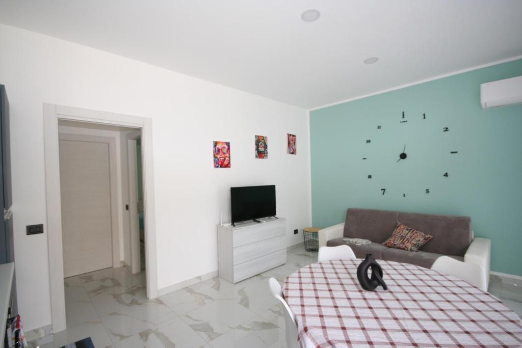 TV a/nebo společenská místnost v ubytování B&B LuxHome