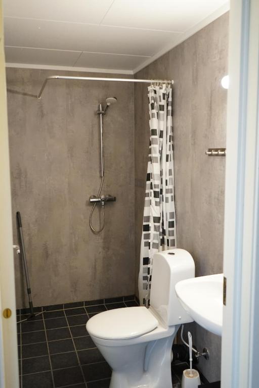 Koupelna v ubytování Home Express Oslo