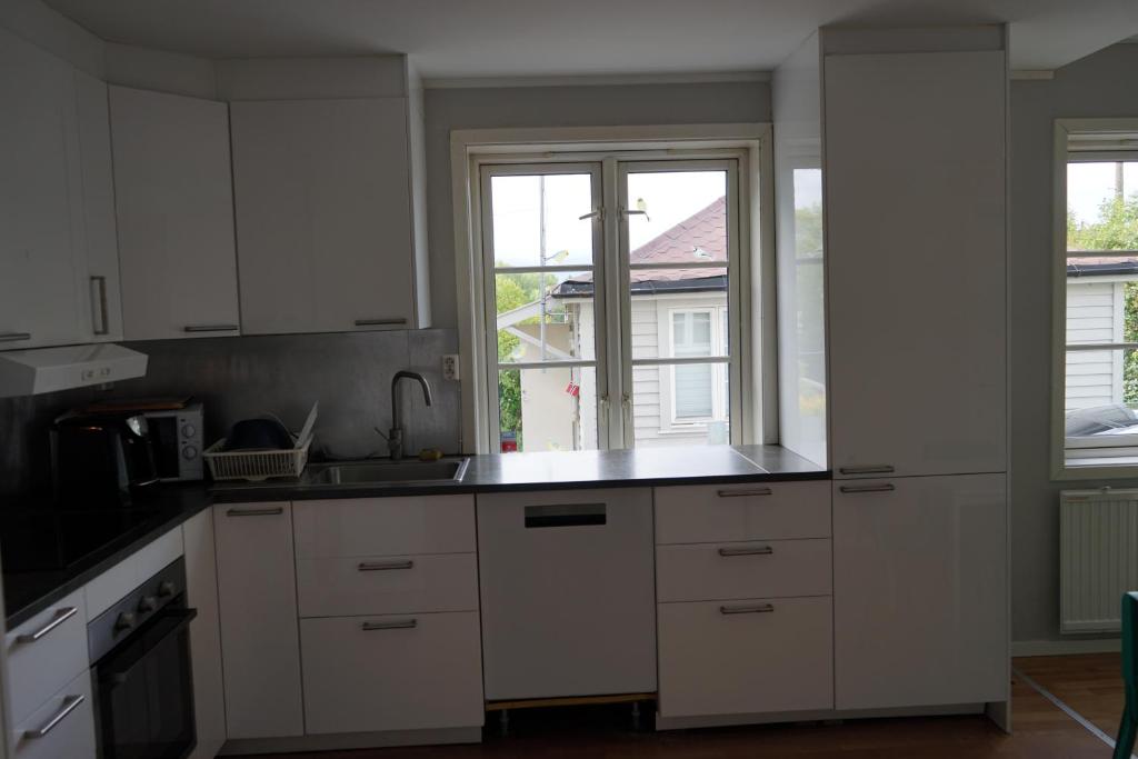 Kuchyň nebo kuchyňský kout v ubytování Home Express Oslo