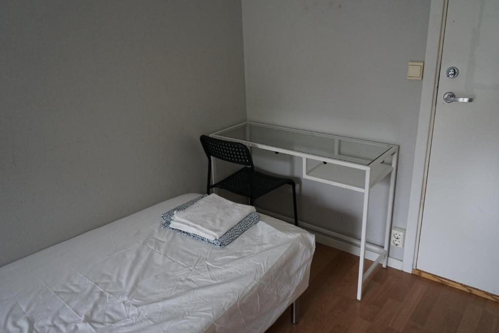 Postel nebo postele na pokoji v ubytování Home Express Oslo