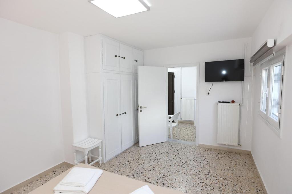 TV a/nebo společenská místnost v ubytování Aira Apartments