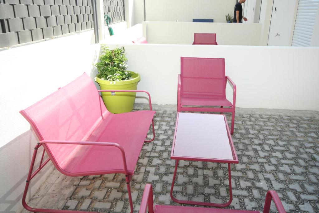 Posezení v ubytování B&B LuxHome