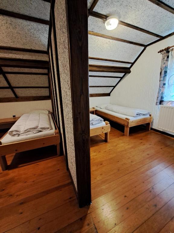 Postel nebo postele na pokoji v ubytování Gîte Filly 4A2 - 6 pers.