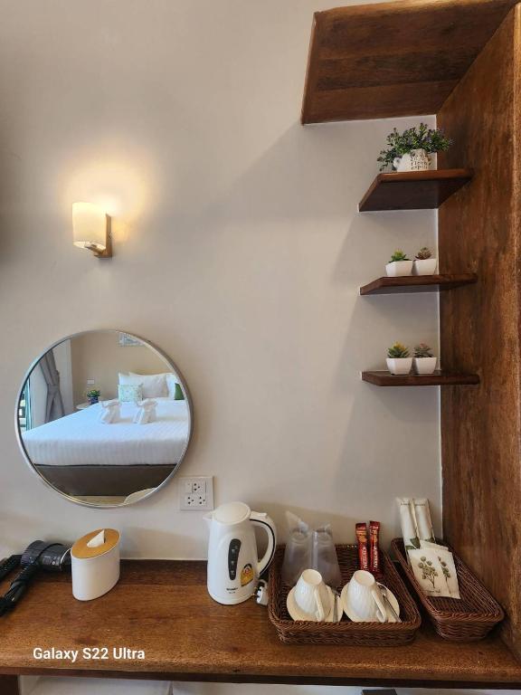 Postel nebo postele na pokoji v ubytování Samet Lucky Resort