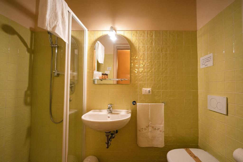 Koupelna v ubytování La Piccola Torre