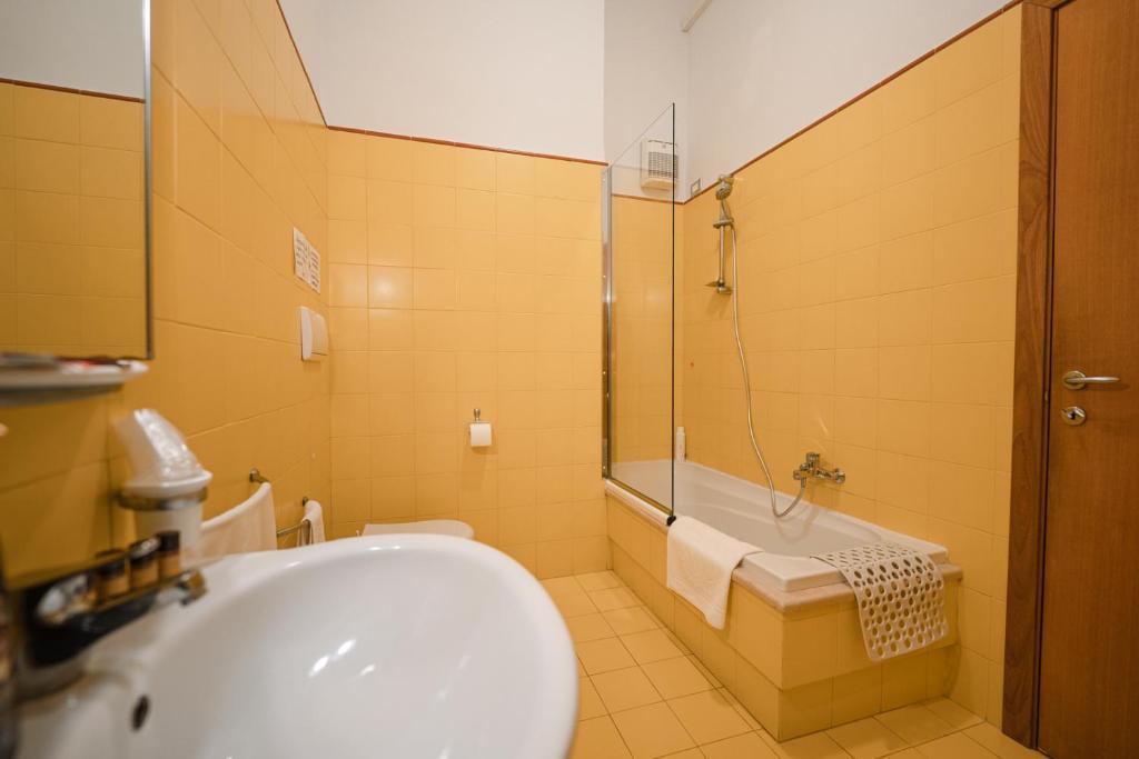 Koupelna v ubytování La Piccola Torre