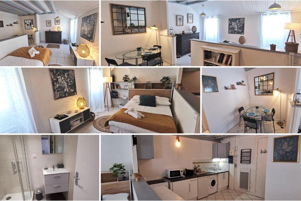 L'Authentique - Appartement proche CHU - 工作室