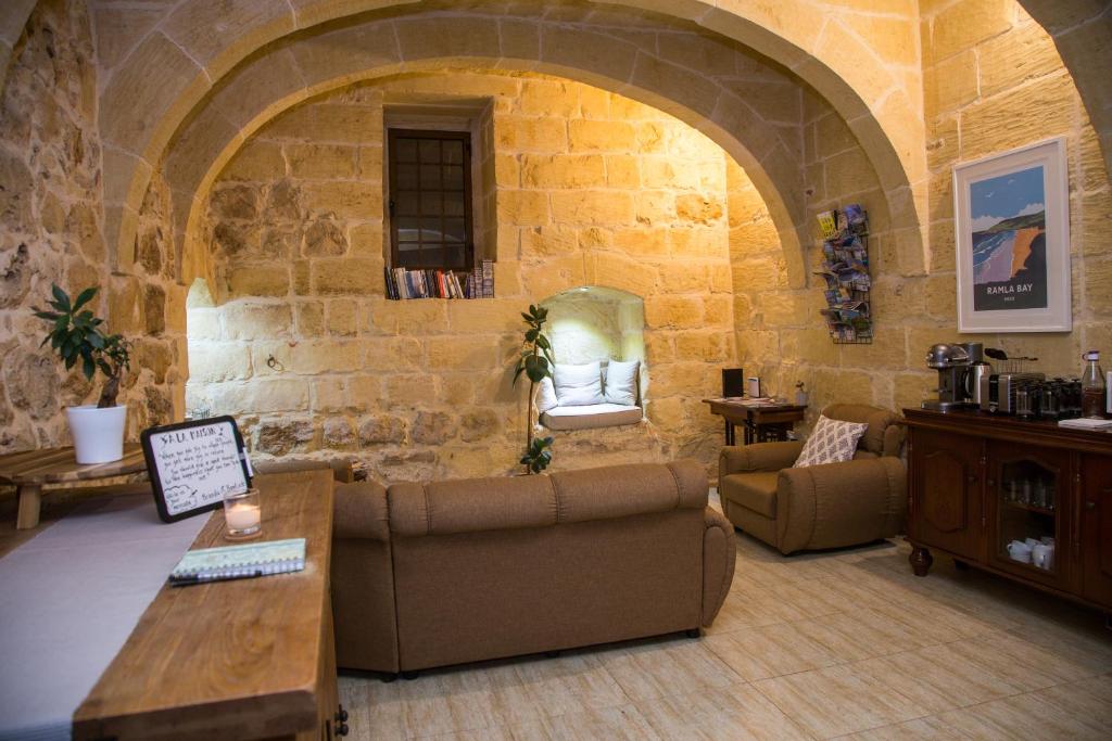 Posezení v ubytování A la maison B&B