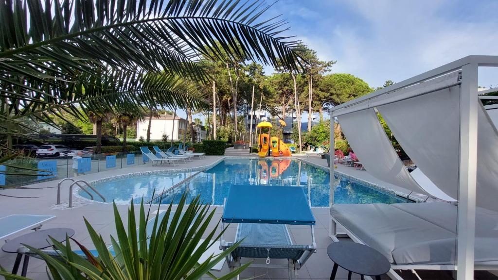 Bazén v ubytování Hotel Franz nebo v jeho okolí