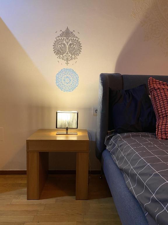 Postel nebo postele na pokoji v ubytování Golem