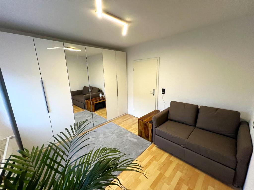 Posezení v ubytování Nobelapartment zum Wohlfühlen