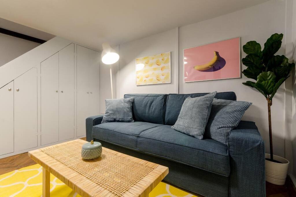 Posezení v ubytování Super Central Apartment