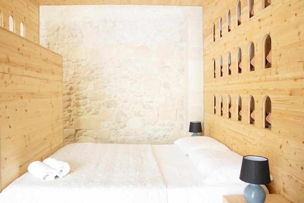 Postel nebo postele na pokoji v ubytování B&B Kabala