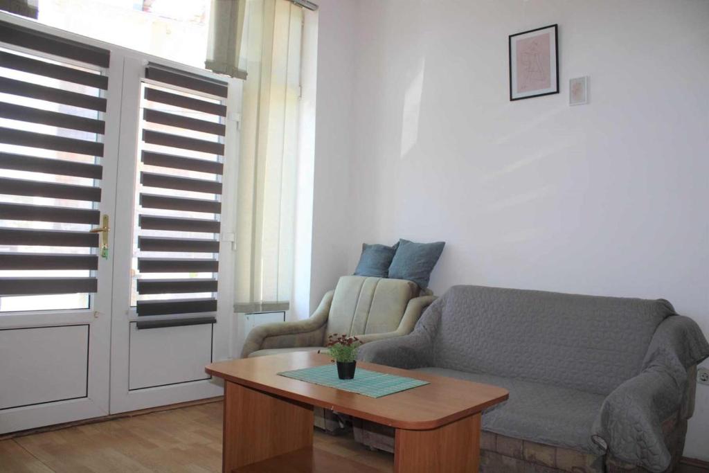 Posezení v ubytování Apartments Pidi