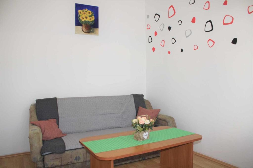 Posezení v ubytování Apartments Pidi