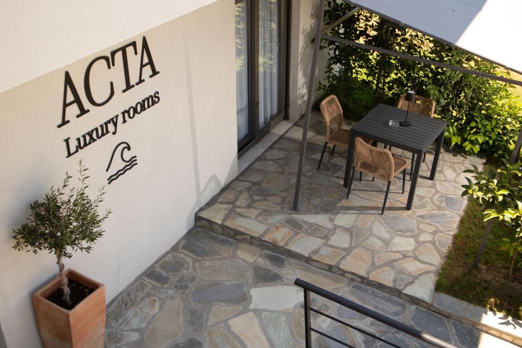 Balkón nebo terasa v ubytování ACTA Luxury Rooms