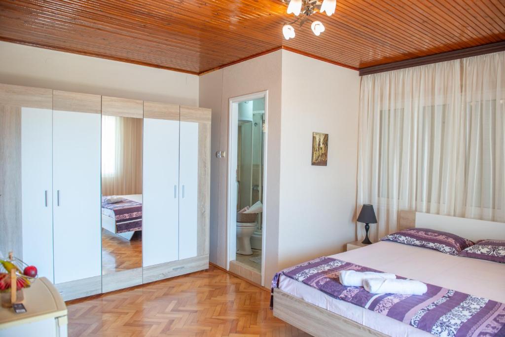Postel nebo postele na pokoji v ubytování Al Mare