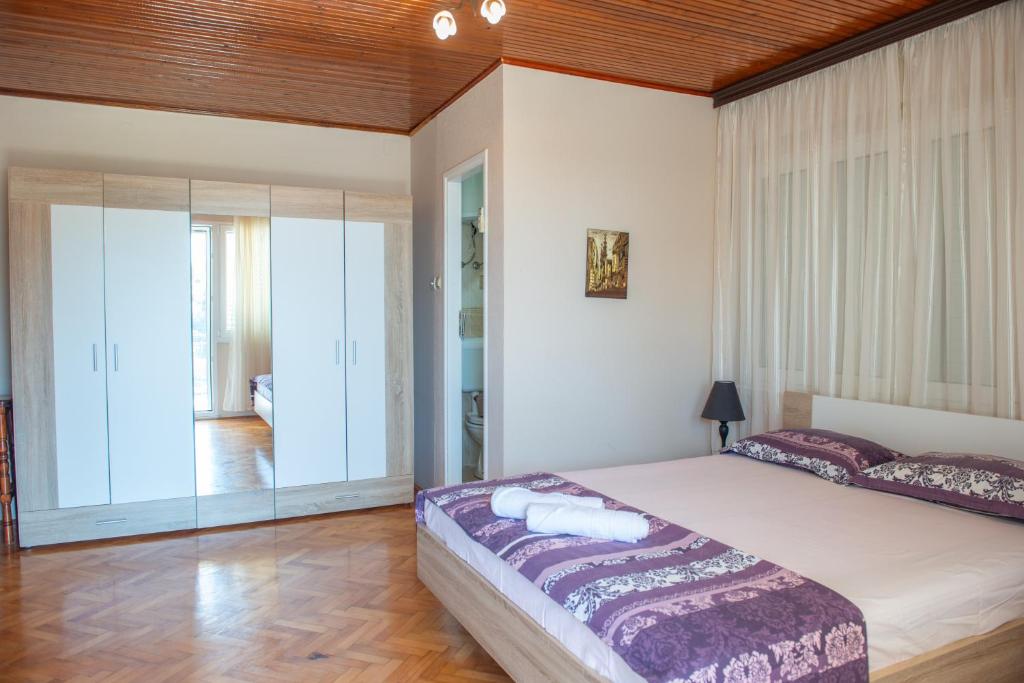 Postel nebo postele na pokoji v ubytování Al Mare