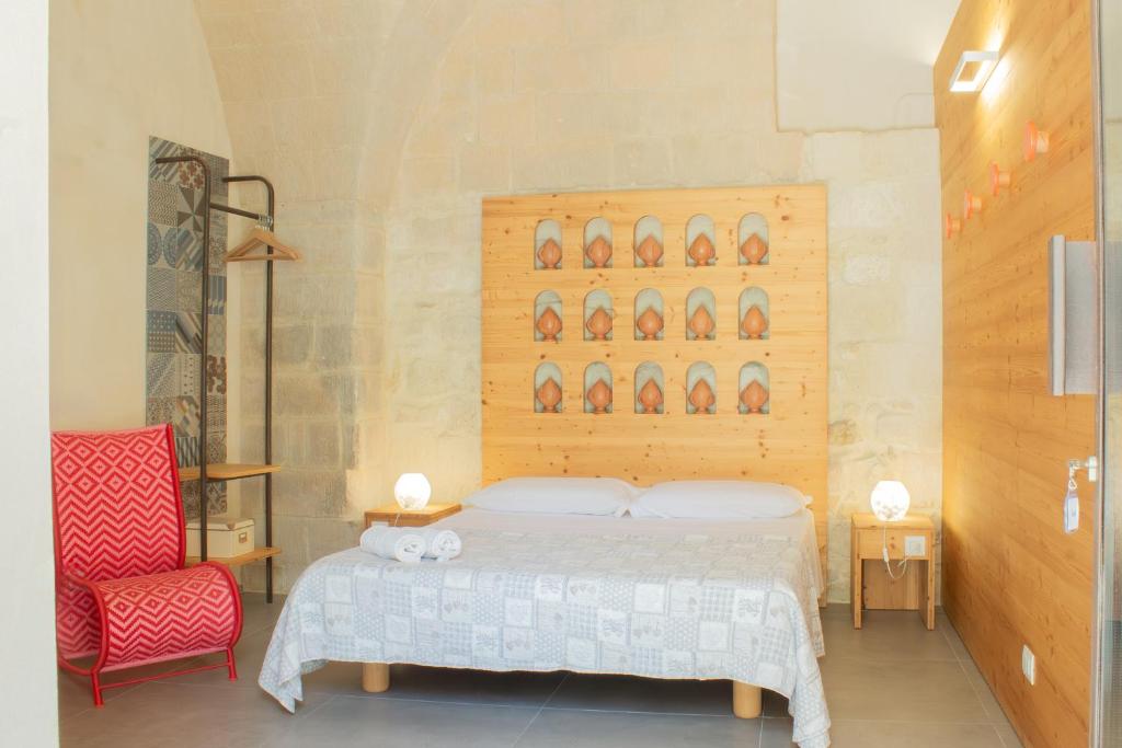 Postel nebo postele na pokoji v ubytování B&B Kabala