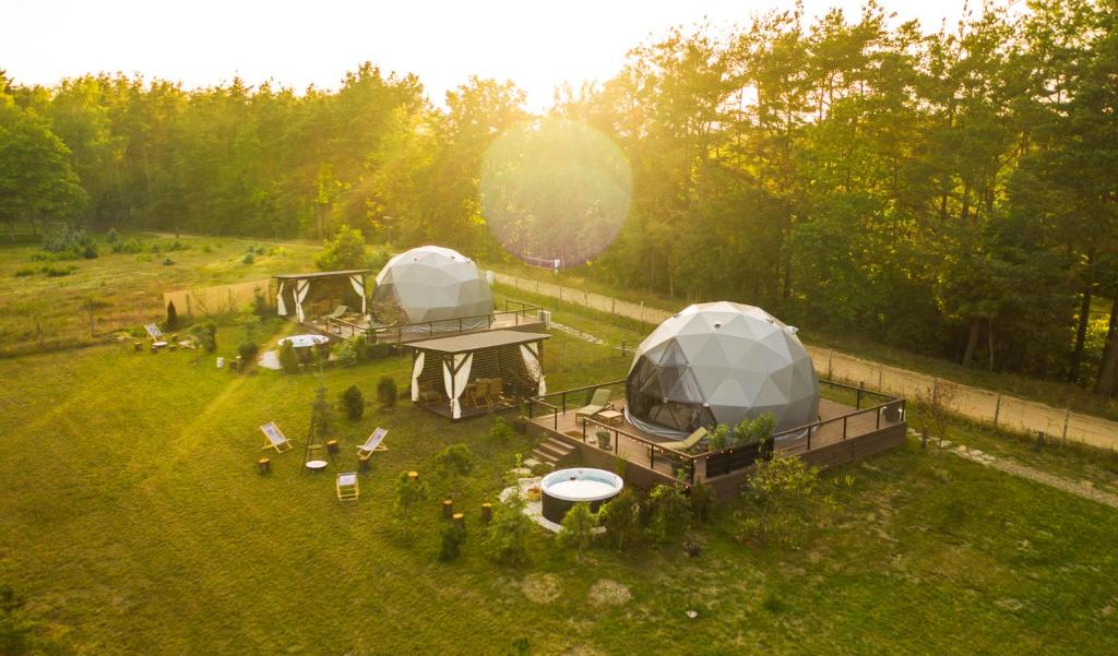 Zahrada ubytování Sëtnowa Glamping