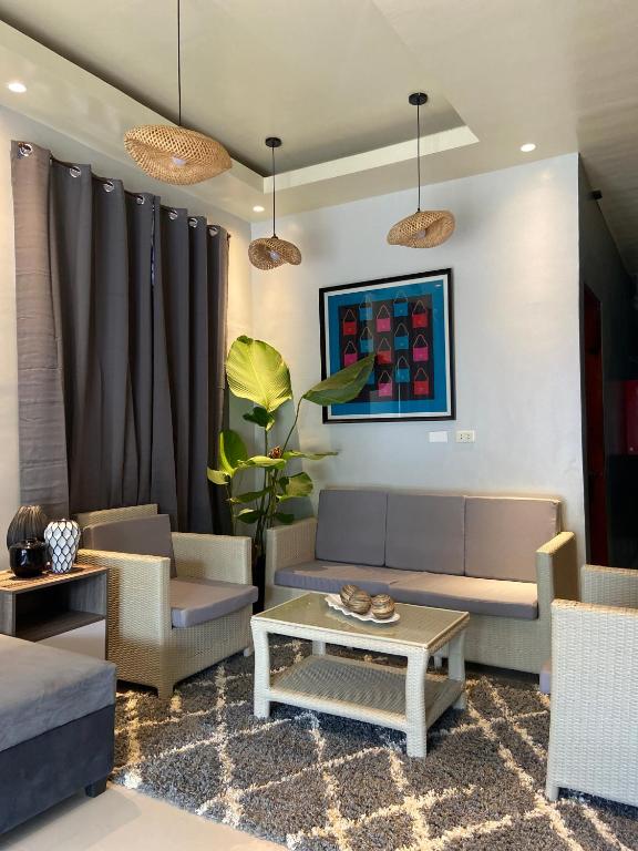 Posezení v ubytování IAO Boutique Hotel