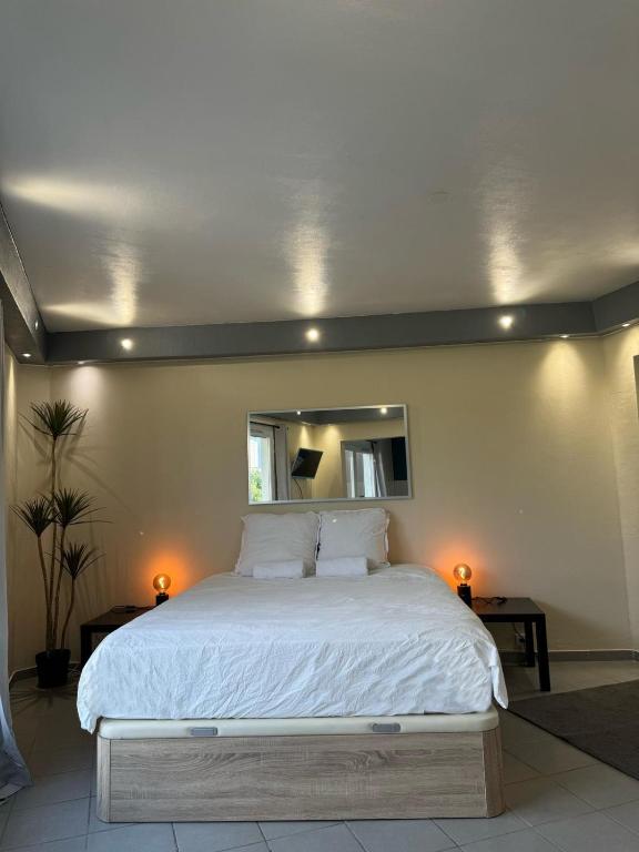 Appart' Hôtel Fauriel Saint Etienne avec parking - Appartement Met één Slaapkamer Met Balkon