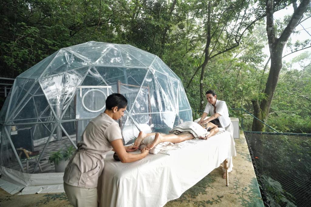 Hosté ubytování Domos Mirador Romantic Private Honeymoon Glamping