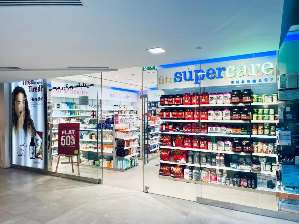 Supermarket nebo jiné obchody v  prázdninového domu nebo okolí