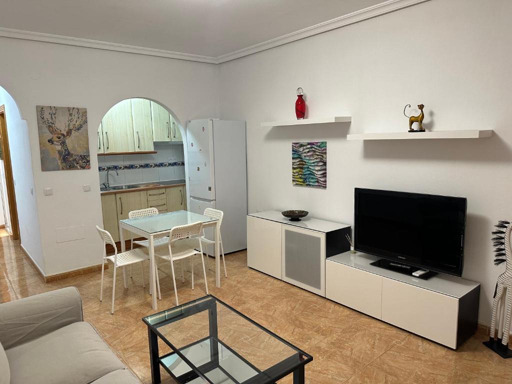 Casa Ciudad Jardín電視和／或娛樂中心