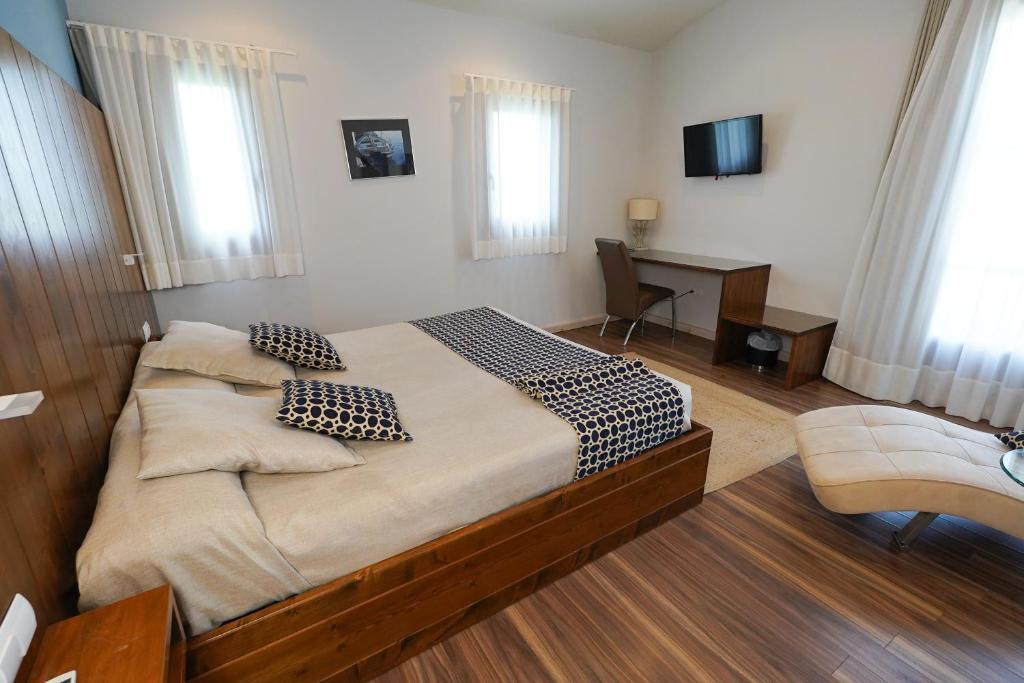 Posteľ alebo postele v izbe v ubytovaní Hotel Mas Prades