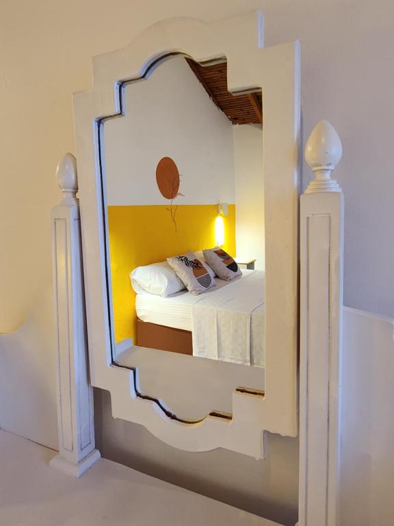 Postel nebo postele na pokoji v ubytování Yedi Butik Hotel